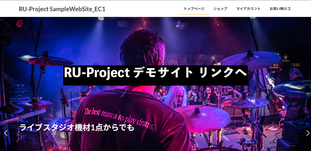 RU-Projectデモサイト